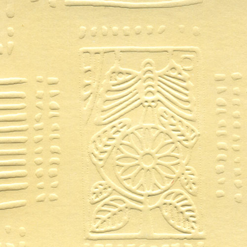 45753 Scrapbook Paper Cream Embossed