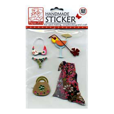 45875 Handmade Sticker Miss Tropical