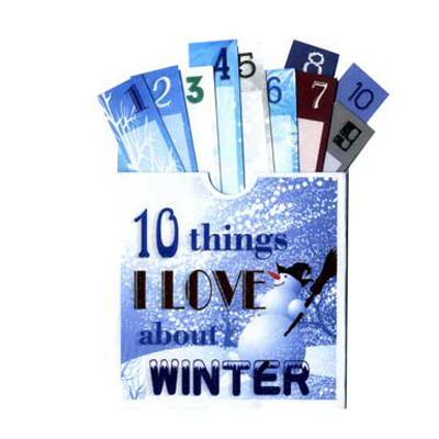 45947 Scrapbook Accessories 10 Things Winter
