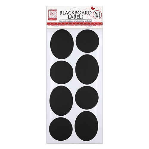 45964 Stickers Chalkboard Large Round 2 Sizes