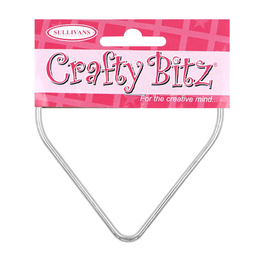 45982 Crafty Bitz 80mm Metal Heart Ring 