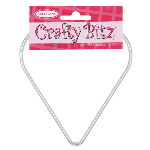 45983 Crafty Bitz 100mm Metal Heart Ring 