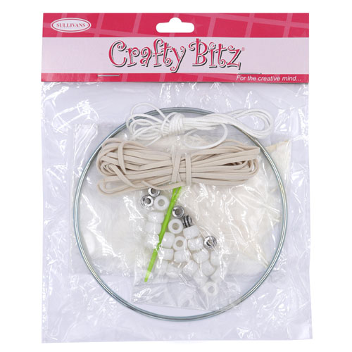 45985 Crafty Bitz Dream Catcher Kit - White 