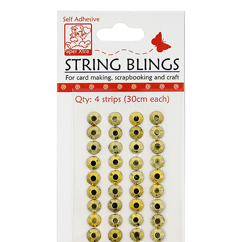 45991 String Bling 5mm Gold 