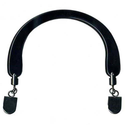 46123 Bag Handles 160x120mm Black