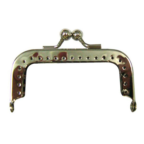 46296 Purse Handle 77x40mm Silver