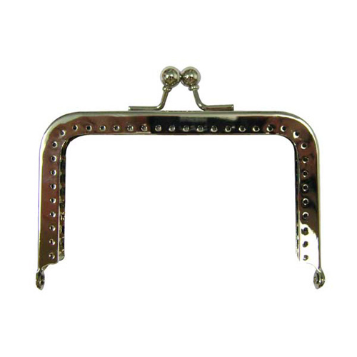 46297 Purse Handle 102x45mm Silver