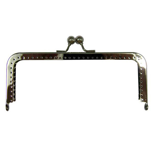 46298 Purse Handle 152x50mm Silver