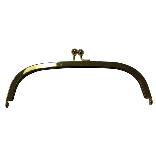 46309 Purse Handle 200x65mm Brass