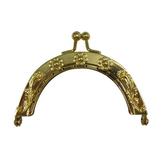 46314 Purse Handle 90x50mm Brass