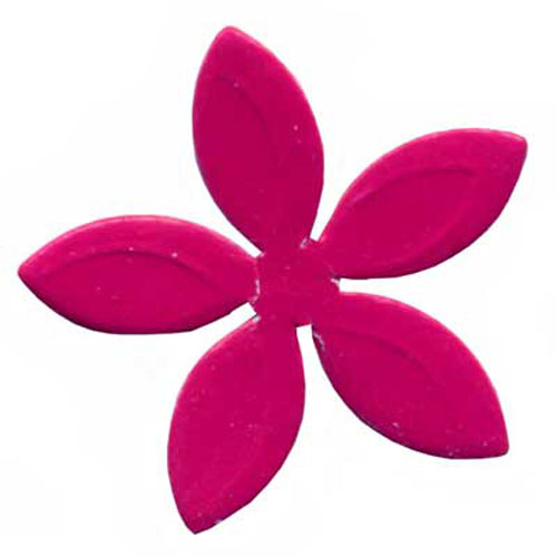 46470 Confetti Flowers 3cm Hot Pink