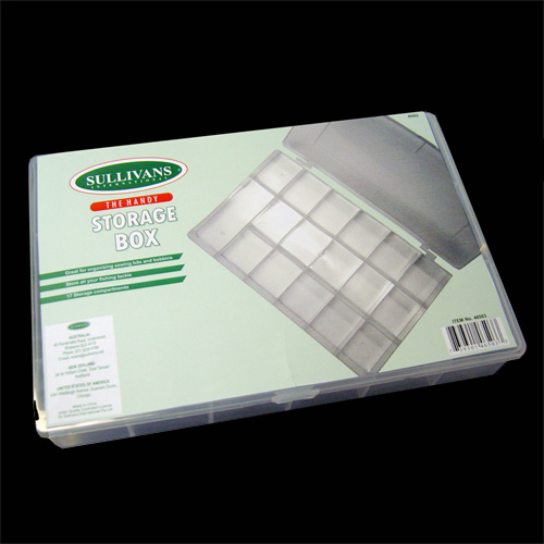 46503 Organiser 17 Compartments Clear