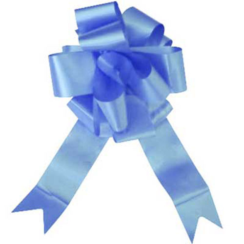 46532 Pullbow Satin 50mmx1.7 M Blue