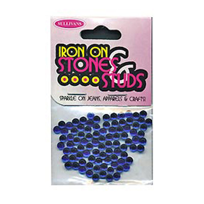 46631 Gems Iron On 4mm Royal