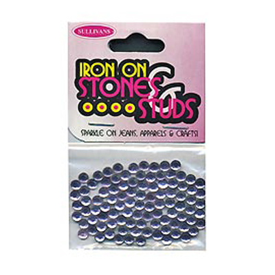 46642 Gems Iron On 5mm Light Pink