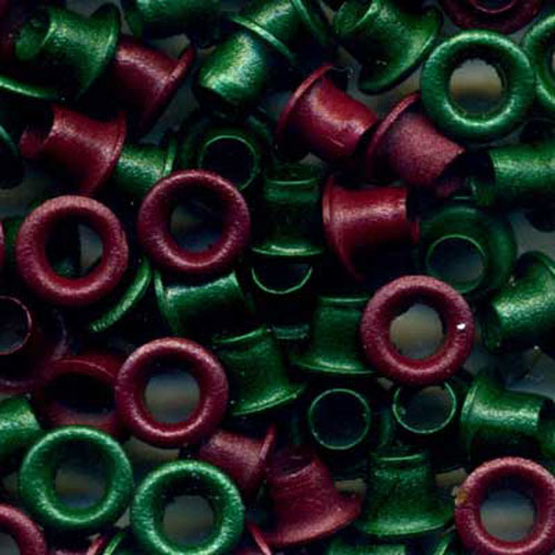 46781 Eyelets 5mm Round Xmas