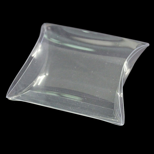 46924 Favour Box 5x5x2cm Clear Pillow