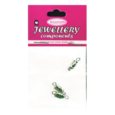 47059 Jewellery Small Barrel Lock Nickel Plated