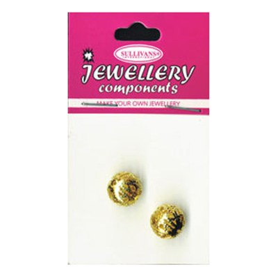 47107 Jewellery Bead Ball Gold