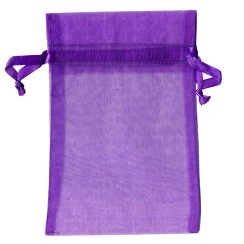 47172 Organza Bag 16x11cm Purple