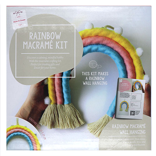 47214 Rainbow Macrame Kit