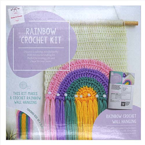 47219 Rainbow Crochet Kit