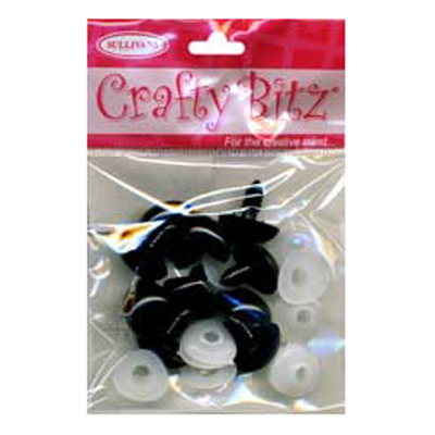 47307 Noses Plastic 32mmx25mm Black