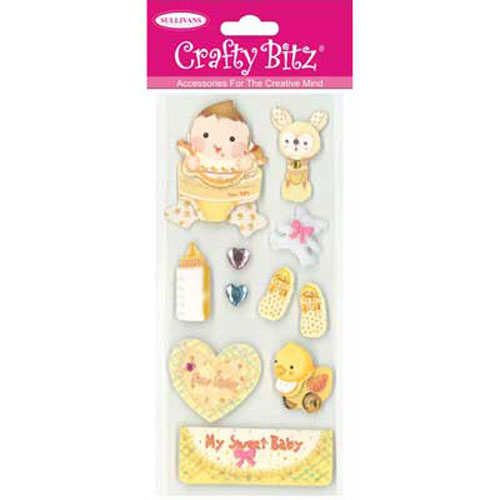 47395 Handmade Sticker Baby