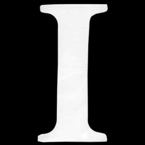 47482 Plywood Letter I White 120mm