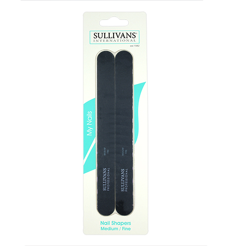 47662 Sullivans 175mm Nail Shapers - Fine/medium - 2pk 