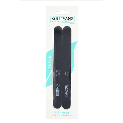 47663 Sullivans 175mm Nail Shapers - Medium/course - 2pk 