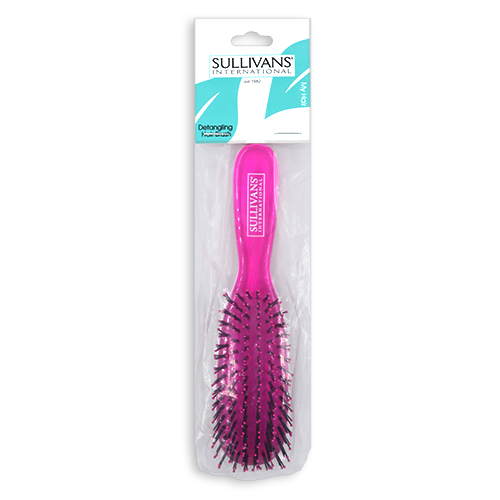 47798 Sullivans Detangling Hair Brush - Purse - Pink