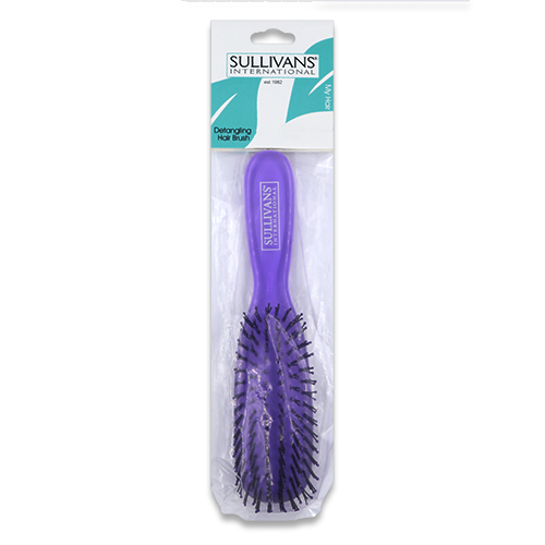 47800 Sullivans Detangling Hair Brush - Purse -purple