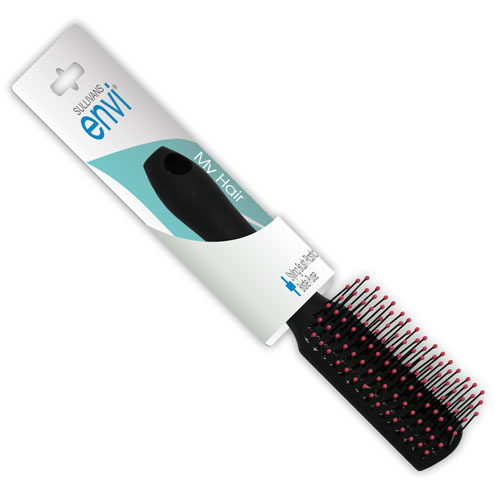 47805 Envi Plastic Bristle Styling Hair Brush 