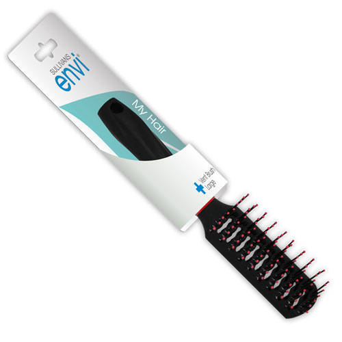 47806 Envi Plastic Bristle Vent Hair Brush - Large