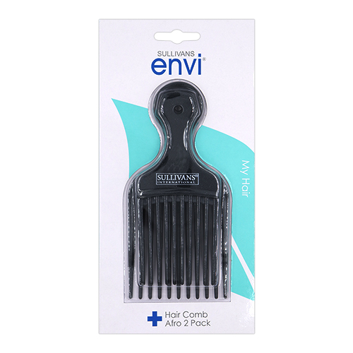 47825 Sullivans Afro Hair Comb - 2pk