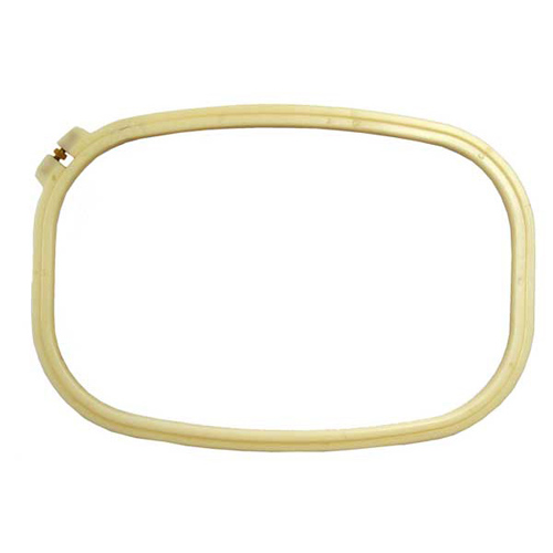 48087 Embroidery Hoop 18cm X 26cm White