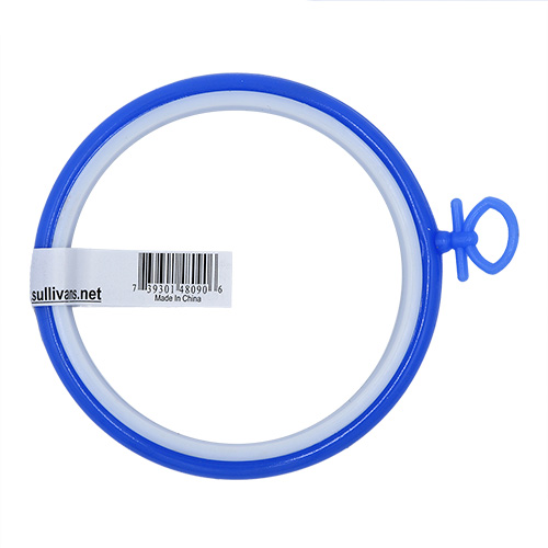 48090 Sullivans 9cm Plastic Embroidery Hoops
