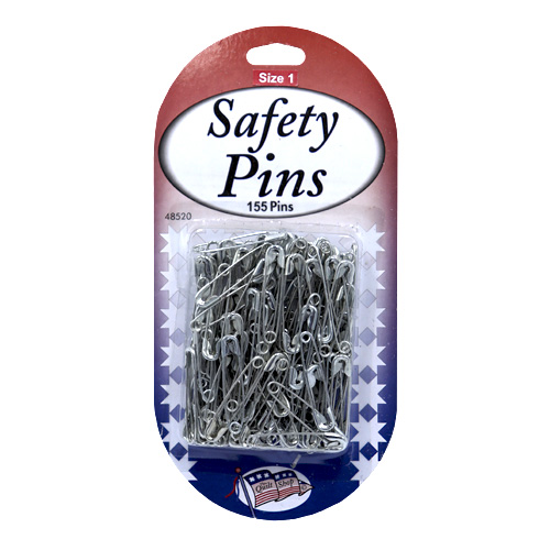 48520 Quilters Safety Pins Quilters Size 1 Silver