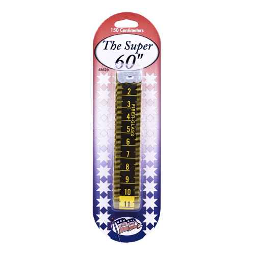 48626 Quilters Tape Measure 150cmx20mm Yellow