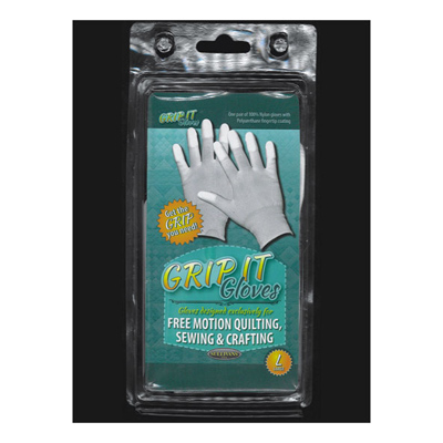 48666 Grip It Gloves Large White