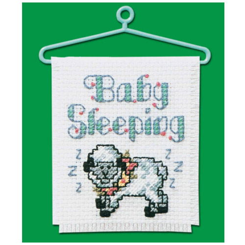 48863 Cross Stitch Kit Baby Sleeping