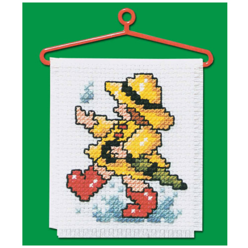 48867 Cross Stitch Kit Girl In Raincoat
