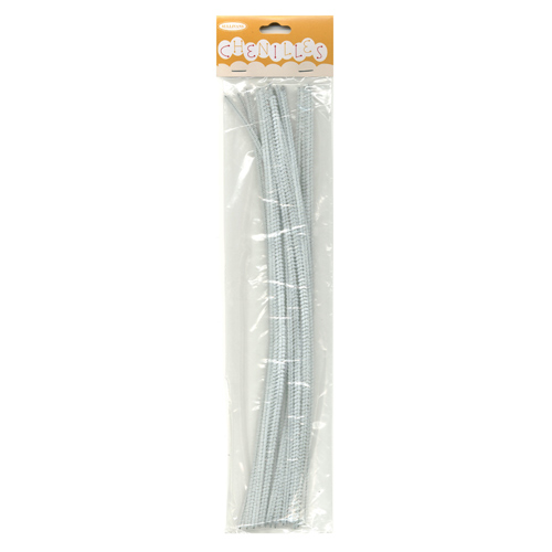 48960 Chenille Stick 3mm White