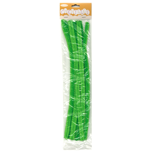 48971 Chenille Stick 12mm Green