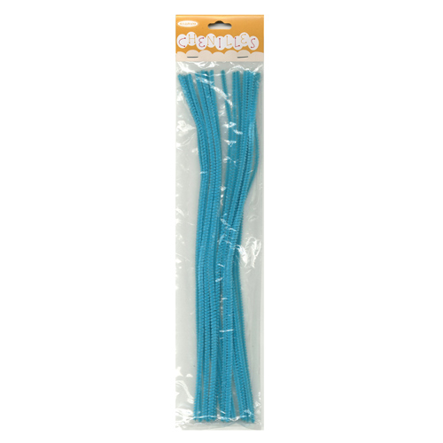 48975 Chenille Stick 3mm Light Blue