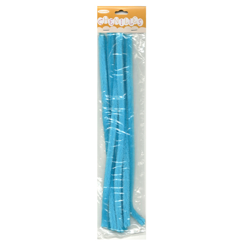48977 Chenille Stick 12mm Light Blue