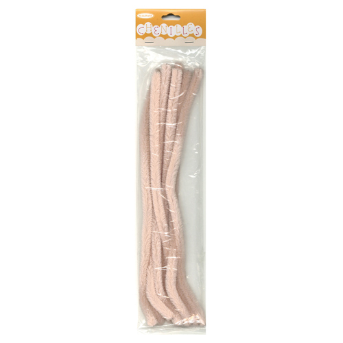 48980 Chenille Stick 12mm Light Pink