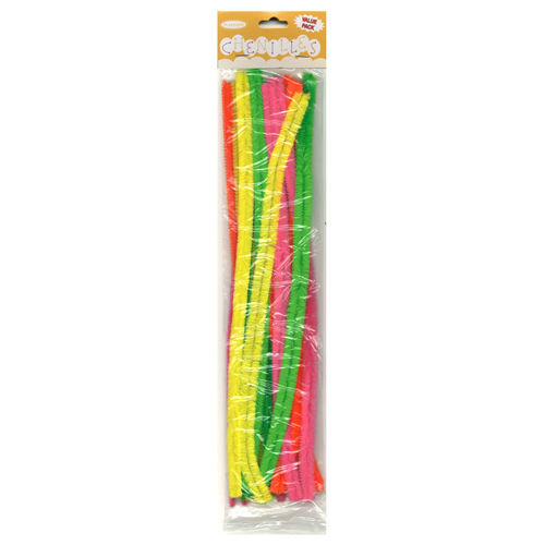48993 Chenille Stick Neon Mixed Value Pack