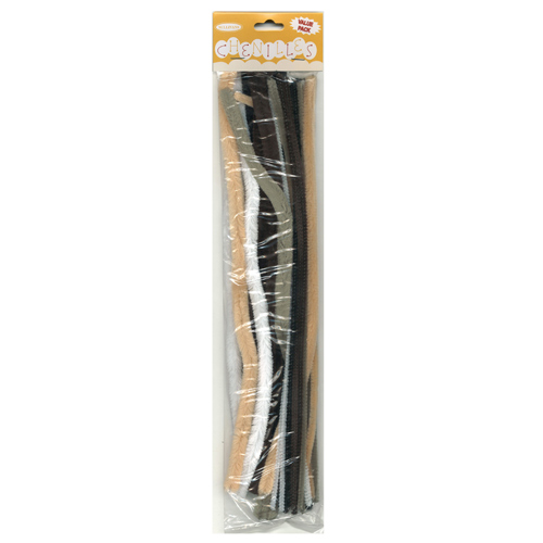 49001 Chenille Stick Animal Mixed